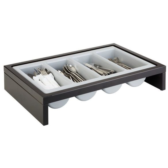 Organizator tacamuri negru 