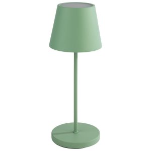 Lampa de masa MERLE verde menta