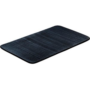 Platou rectangular cu relief 30x18cm linia Nara Black