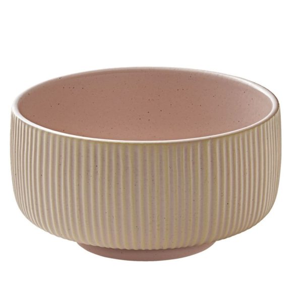 Bol rotund cu relief 15cm linia Nara Rose