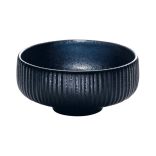 Bol rotund cu relief 8cm linia Nara Black