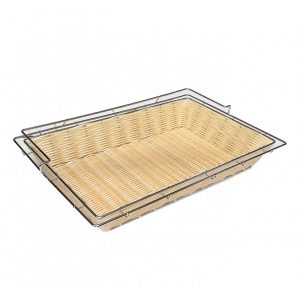 Cos servire polyrattan 53x32.5cm