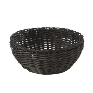 Cos servire polyrattan 20cm