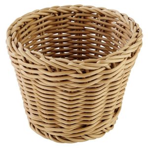 Cos servire polyrattan 13cm