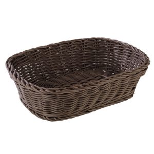 Cos servire polyrattan 26.5x19cm