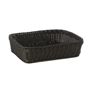 Cos servire polyrattan 40x30cm