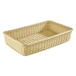 Cos servire polyrattan 53x32.5cm