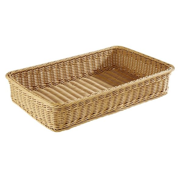 Cos servire polyrattan 53x32.5cm