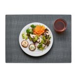 Placemat farfurie silicon 45cm antracit