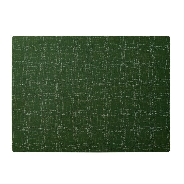 Placemat farfurie silicon 45cm verde inchis