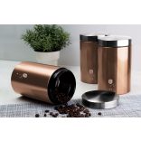 Set 3 recipiente depozitare inox Rose Gold