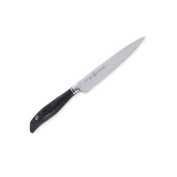 Bloc cu 4 cutite Blacksmith Messermeister din salcam