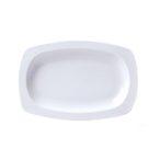 Platou adanc oval 25x17cm portelan Gural