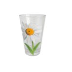 Set 3 pahare decorate Margareta 300ml Cerve