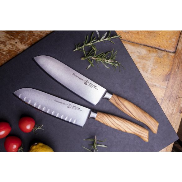 Cutit Santoku 16.5cm Messermeister Olive Luxe